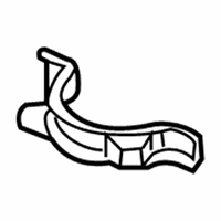 OEM 2010 Lincoln MKX Catalytic Converter Front Bracket - 7T4Z-5K291-CA