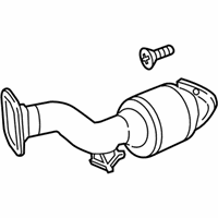 OEM 2013 Acura ILX Exhaust Converter - 18150-RX0-A00