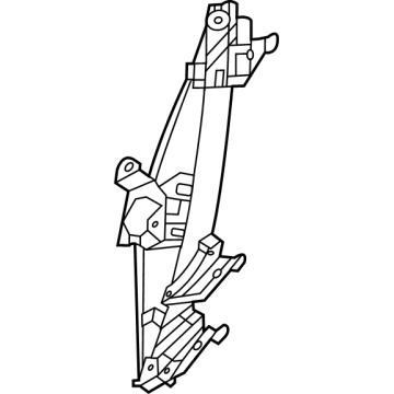 OEM 2022 Nissan Versa Regulator Assy-Door Window, Rh - 80720-5EF0A