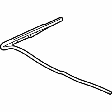 OEM 2022 Acura TLX Tube Assembly (4X7X790) - 76840-TGV-A01