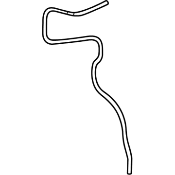 OEM 2022 Acura TLX TUBE (4X7X640) - 76868-TGV-A01