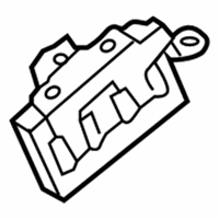 OEM Lexus GX460 Multiplex Tilt & Telescopic Computer - 89227-60080