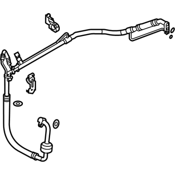 OEM Hyundai Elantra TUBE ASSY-SUCTION & LIQUID - 97777-BY100