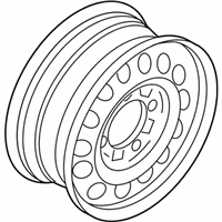 OEM 2004 Kia Sorento Wheel-Assembly, Steel - 529103E170