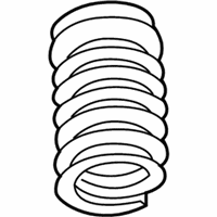 OEM 2005 Ford Expedition Coil Spring - 3L1Z-5310-BA