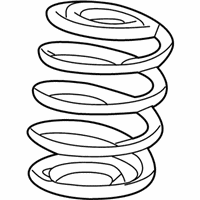 OEM 2013 Buick LaCrosse Rear Coil Spring - 13312081