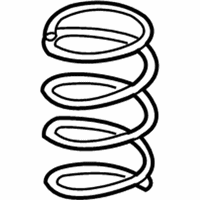 OEM 2003 Honda Civic Spring, Front (Showa) - 51401-S5T-A01
