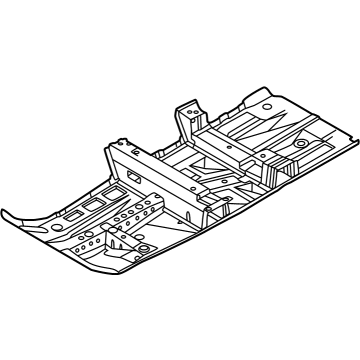 OEM Nissan Rogue Floor-Front, LH - 74321-6RR0A
