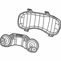 OEM Ram 1500 Cluster-Instrument Panel - 68294037AD