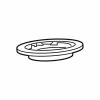 OEM Lexus ES250 Insulator, Front Coil Spring - 48157-06220