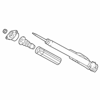 OEM 2020 Ford EcoSport Shock Assembly - GN1Z-18125-AQ