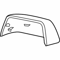 OEM 2020 Cadillac Escalade Mirror Cover - 23463315