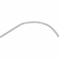 OEM 2001 Lincoln LS Weatherstrip - 1W4Z-5451822-AA