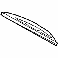 OEM 1993 Mercury Tracer Wiper Blade - F6AZ17528BA