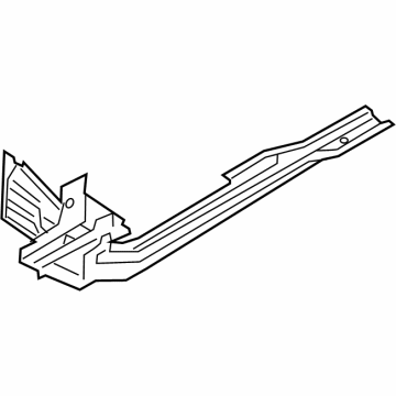 OEM 2022 BMW M4 REAR LEFT ENGINE SUPPORT - 41-00-7-486-627