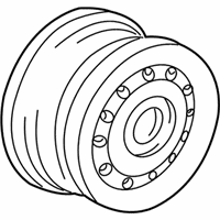 OEM 1991 Acura Integra Disk, Wheel (14X4T) (Kanai) - 42700-SK7-A51