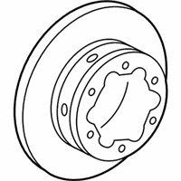 OEM Dodge Sprinter 2500 Brake Rotor - 5103603AE