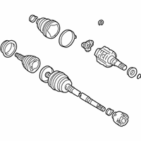 OEM Toyota Corolla Axle Assembly - 43410-02091