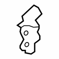 OEM 2020 Toyota Sequoia Upper Hinge - 68760-0C020