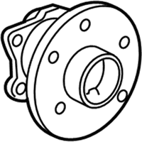 OEM Pontiac Hub & Bearing - 19184275