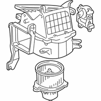 OEM 2005 Toyota Sequoia Blower Assembly - 87130-0C020