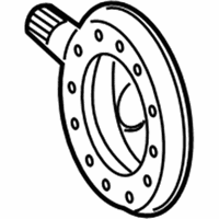 OEM 2017 Nissan NV3500 Gear Set-Final Drive - 38100-1PA1A