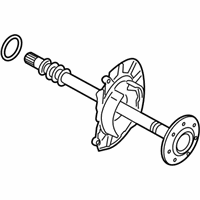 OEM 2017 Nissan NV3500 Shaft Rear Axle - 38162-1PA0A