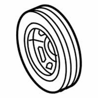 OEM 2013 Dodge Dart DAMPER-CRANKSHAFT - 5047418AB