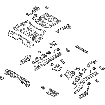 OEM Ford Bronco Sport PAN ASY - FLOOR - LX6Z-7811215-K