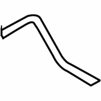 OEM 2006 Infiniti G35 Power Steering Pressure Hose & Tube Assembly - 49720-AM701