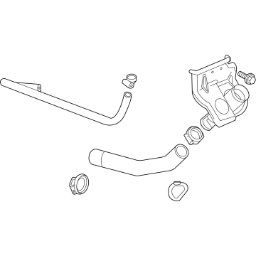 OEM GMC Sierra 3500 HD Filler Pipe - 84566467