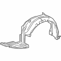 OEM 2022 Lexus RC F Shield Sub-Assembly, FEN - 53805-24090