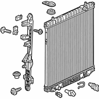 OEM 2018 GMC Canyon Radiator Assembly - 84671374