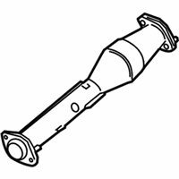 OEM Nissan Frontier Exhaust Tube Assembly, Front - 20010-EA200