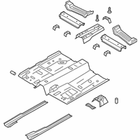 OEM 2021 Ford Escape PAN ASY - FLOOR - LX6Z-7811135-M