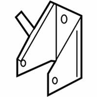 OEM 2000 Nissan Sentra Engine Mounting Bracket Block, Front - 11274-5M010