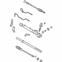 OEM 2003 Hyundai Tiburon Gear & Linkage Assembly-Power Steering - 57700-2C000