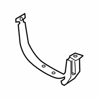 OEM 2021 Ford Ranger Fuel Tank Strap - KB3Z-9054-C