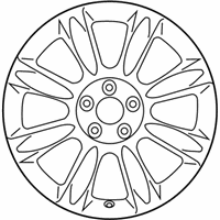 OEM 2008 Infiniti EX35 Aluminum Wheel - D0300-1UR4A