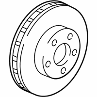 OEM 2003 Buick Rendezvous Front Brake Rotor (275X30) - 10434245