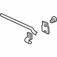 OEM 2000 Saturn LW2 Clamp Kit, Rear Stabilizer Shaft Insulator - 21019048