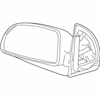 OEM 2007 Saturn Vue Mirror Assembly - 15873077