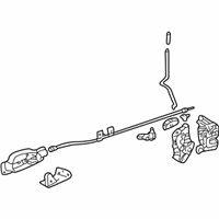 OEM Ford Thunderbird Latch Assembly - 3W6Z-76219A65-AB