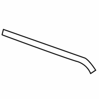 OEM Chrysler Voyager WEATHERSTRIP-Sliding Door B Pillar - 4894641AA