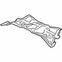 OEM Honda Insight Floor, FR. Middle - 65531-TM8-A00ZZ