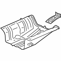 OEM 2013 Honda CR-Z Panel Set, RR. Floor - 04655-SZT-A00ZZ