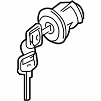 OEM 2012 Nissan Xterra Lock Steering - D8700-5Z00J