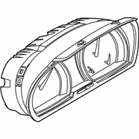 OEM 2010 BMW X3 Instrument Cluster Speedometer - 62-10-3-451-594