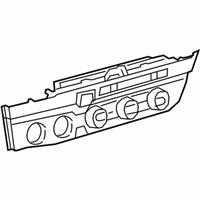 OEM 2018 Toyota Tacoma Dash Control Unit - 55900-04161-B0