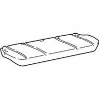 OEM 2000 Chevrolet Express 3500 PAD, Seat Cushion - 12387632